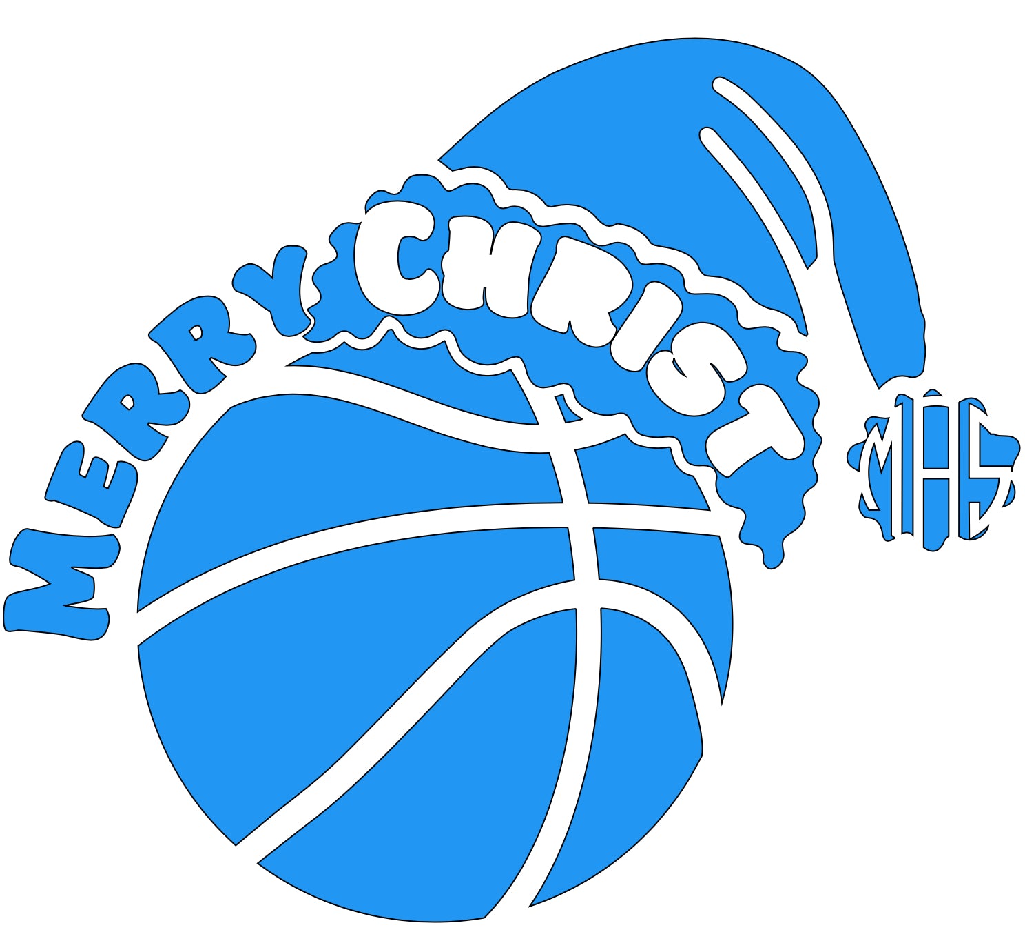 Christmas basketball 2