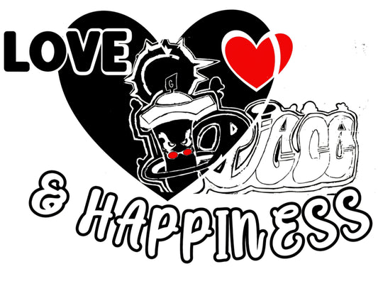 Piece love &Happiness